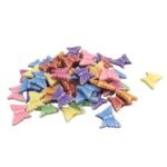 Conta Infantil Borboleta 11mm Resina - 20 Gramas