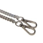 Alça de Bolsa Corrente 120cm Níquel - 1 Und