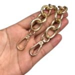 Alça De Bolsa 30cm Dourado - 1 Und - Imagem 2