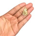 Pingente Oxum Orixá 30mm Dourado - 1 Und - Imagem 2