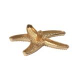 Botão Estrela Do Mar 50mm Dourado – 1 Und - Imagem 3