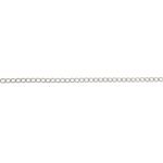 Corrente de Alongar 3mm Prata - 1 Metro