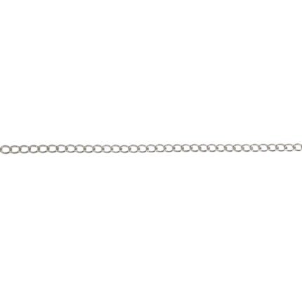 Corrente de Alongar 3mm Prata - 1 Metro