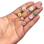 Fimo Natal Diversos 10mm – 10 Unds - Imagem 2