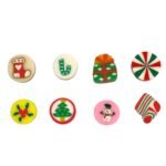 Fimo Natal Diversos 10mm – 10 Unds